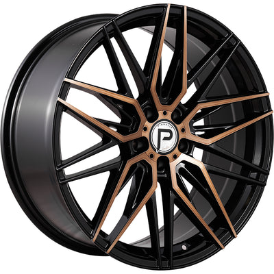 Pinnacle Majestic Black Machined Wheel