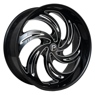 Pinnacle Phoenix Black Milled Wheel