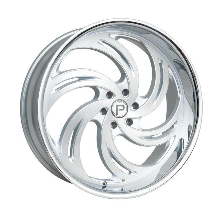 Pinnacle Phoenix Silver Milled Wheel