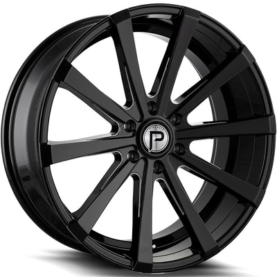 Pinnacle Royalty Black Milled Wheel