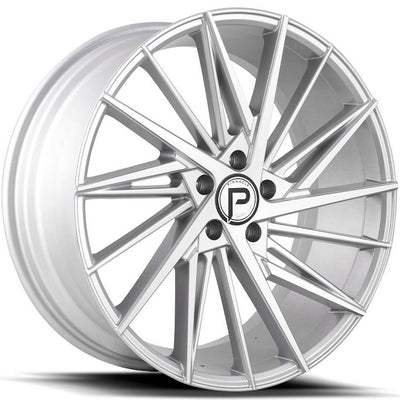 Pinnacle Snazzy Silver Machined Wheel