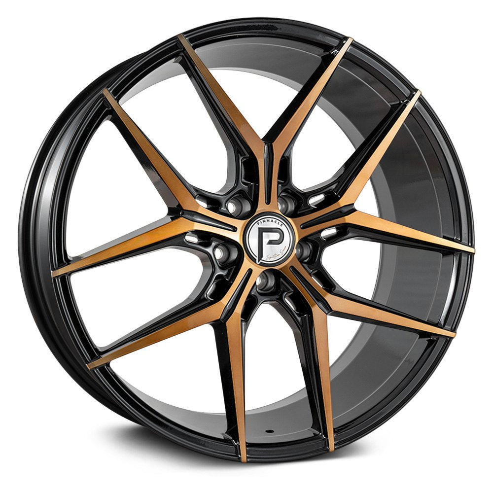 Pinnacle Splendent Black Bronze Machined Wheel