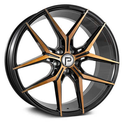 Pinnacle Splendent Black Bronze Machined Wheel