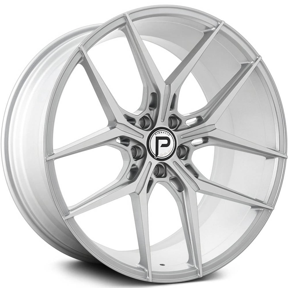Pinnacle Splendent Silver Machined Wheel
