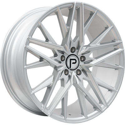 Pinnacle Stellar Silver Machined Wheel