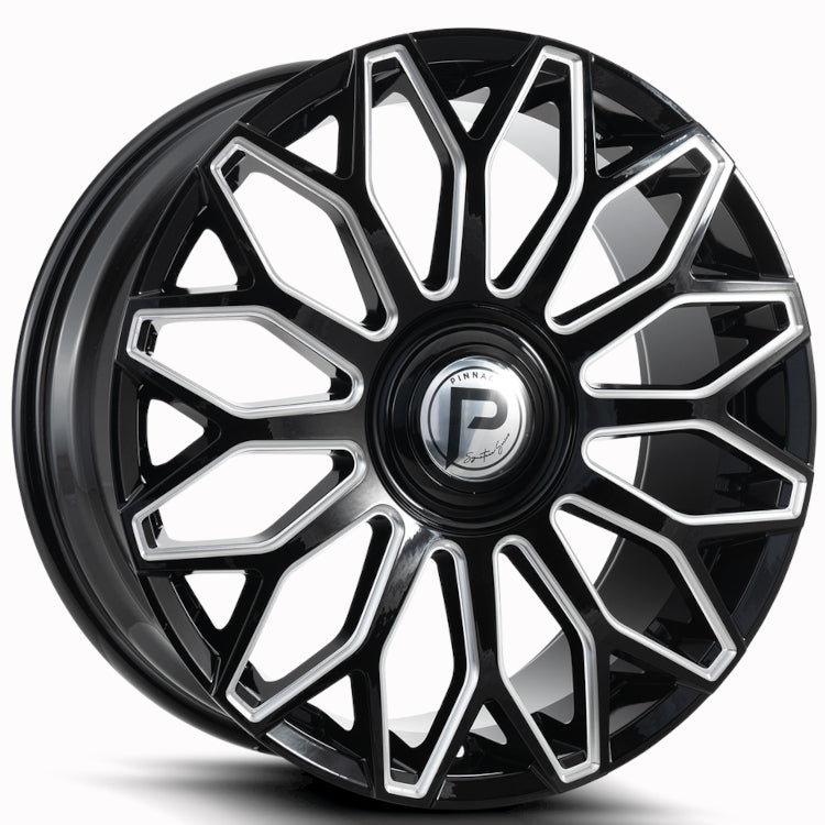 Pinnacle Striker Black Milled Wheel