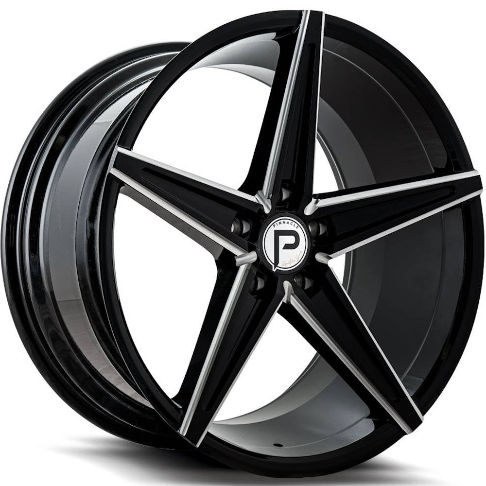Pinnacle Supreme Black Milled Wheel