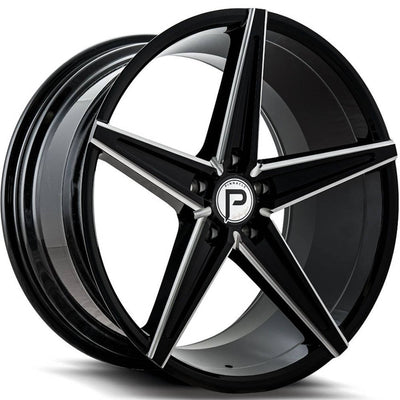 Pinnacle Supreme Black Milled Wheel