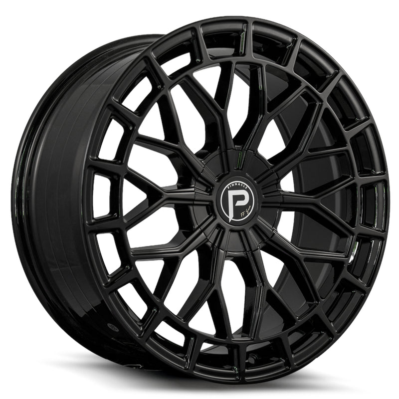 Pinnacle Vector FF 20x8.5 +35 Gloss Black — TFS Wheels
