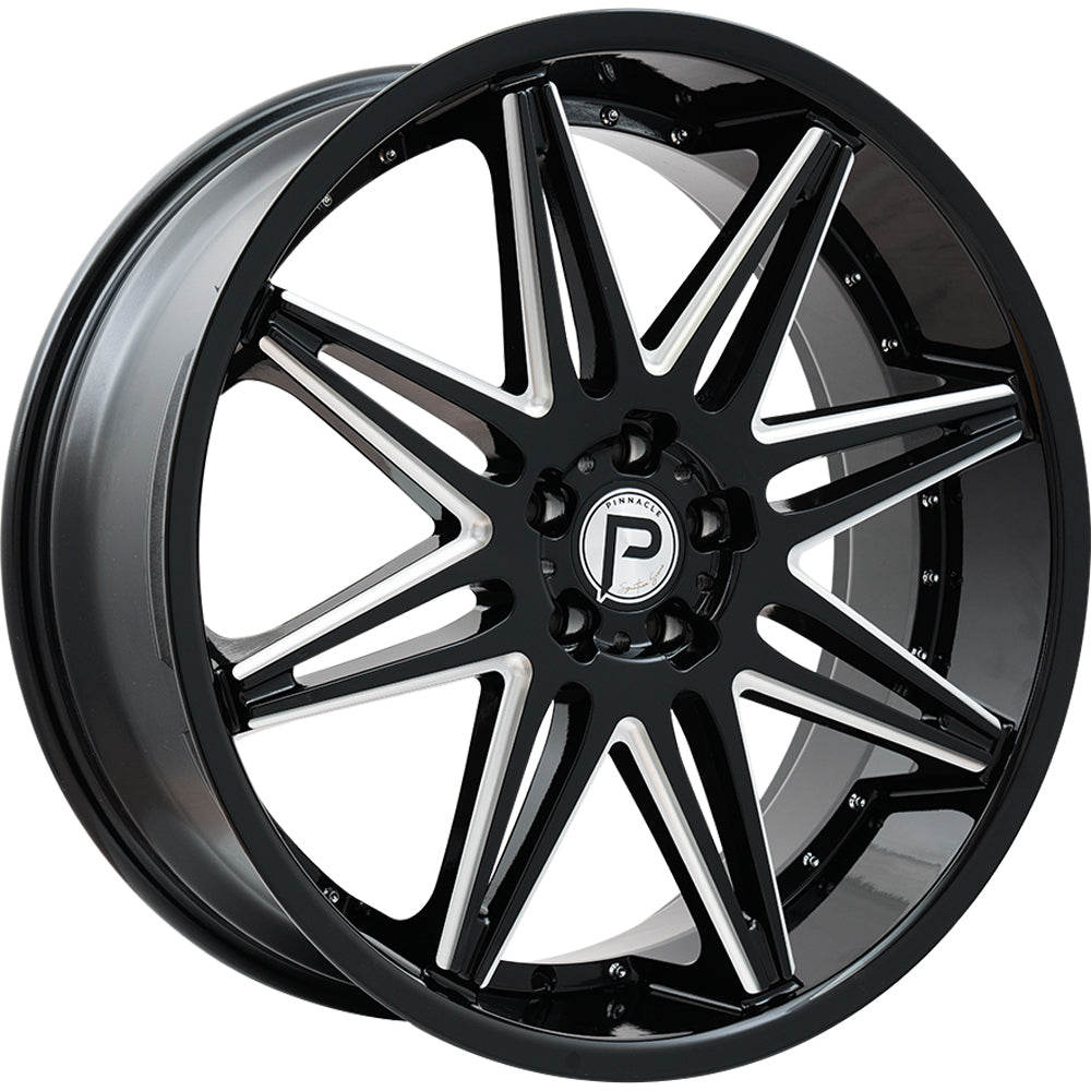 Pinnacle Vibe Black Milled Wheel