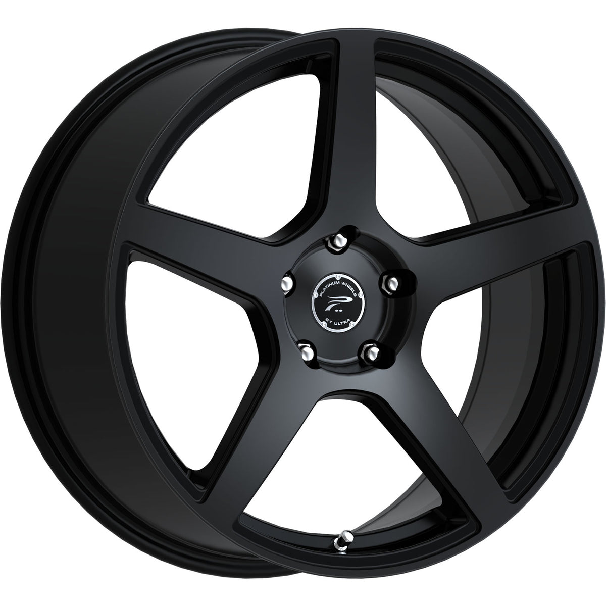 Platinum Elite Satin Black Wheel