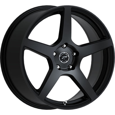 Platinum Elite Satin Black Wheel