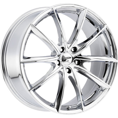 Platinum Flux Chrome Wheel