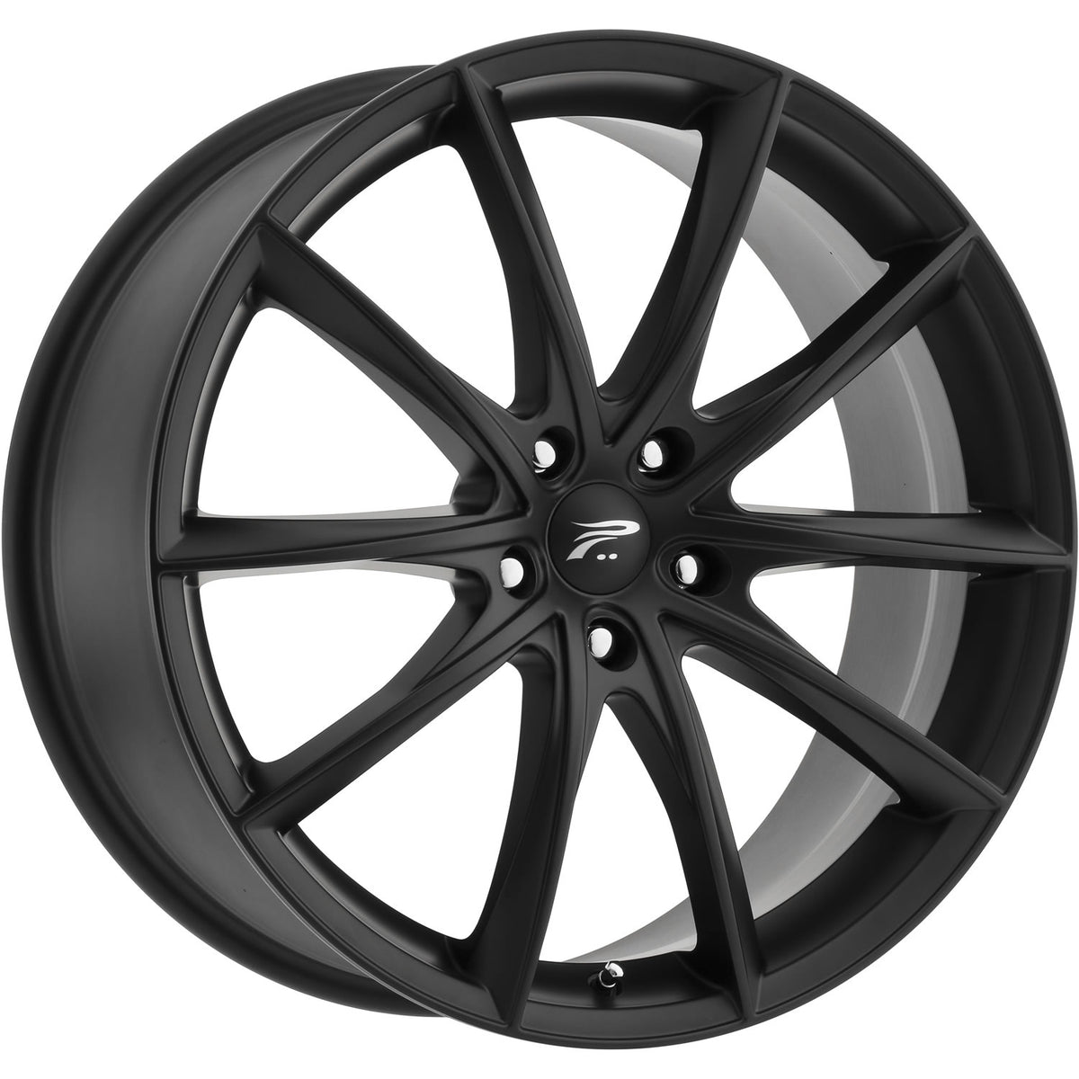 Platinum Flux Satin Black Wheel