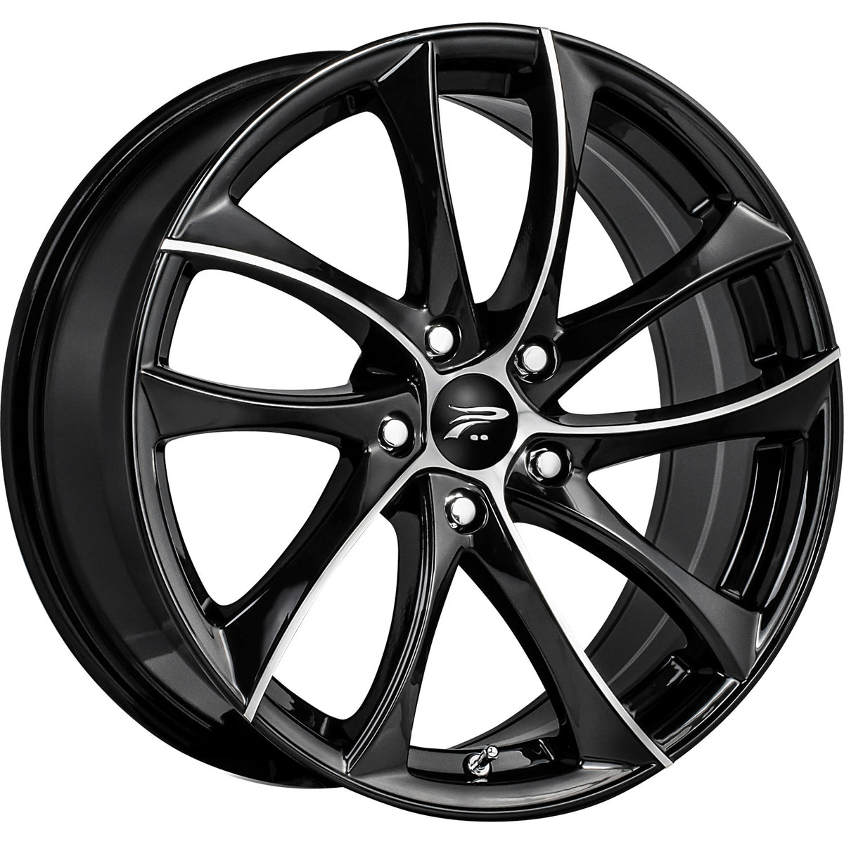 Platinum Gyro Black Machined Wheel