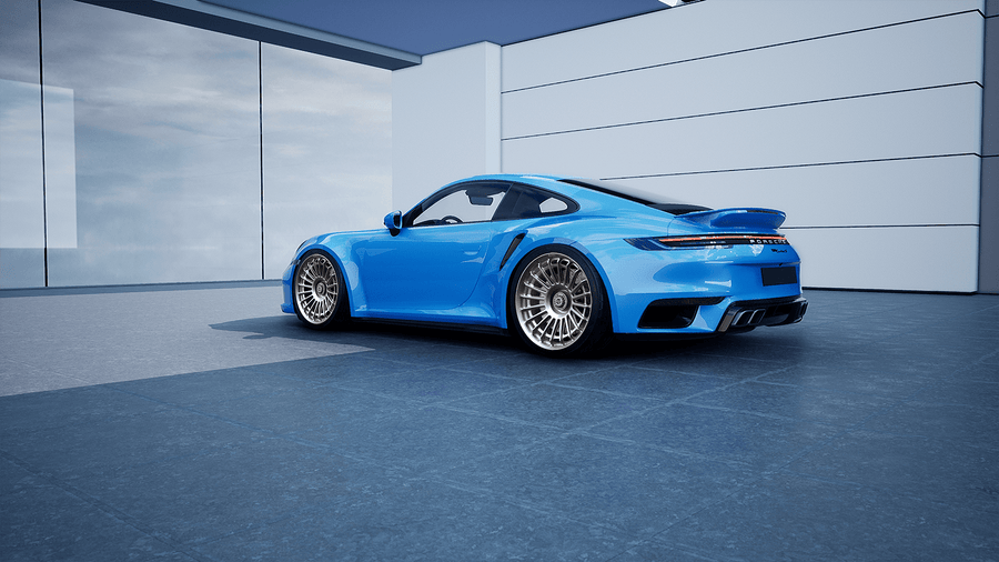 Brixton Forged TR11 on Porsche 992 Turbo