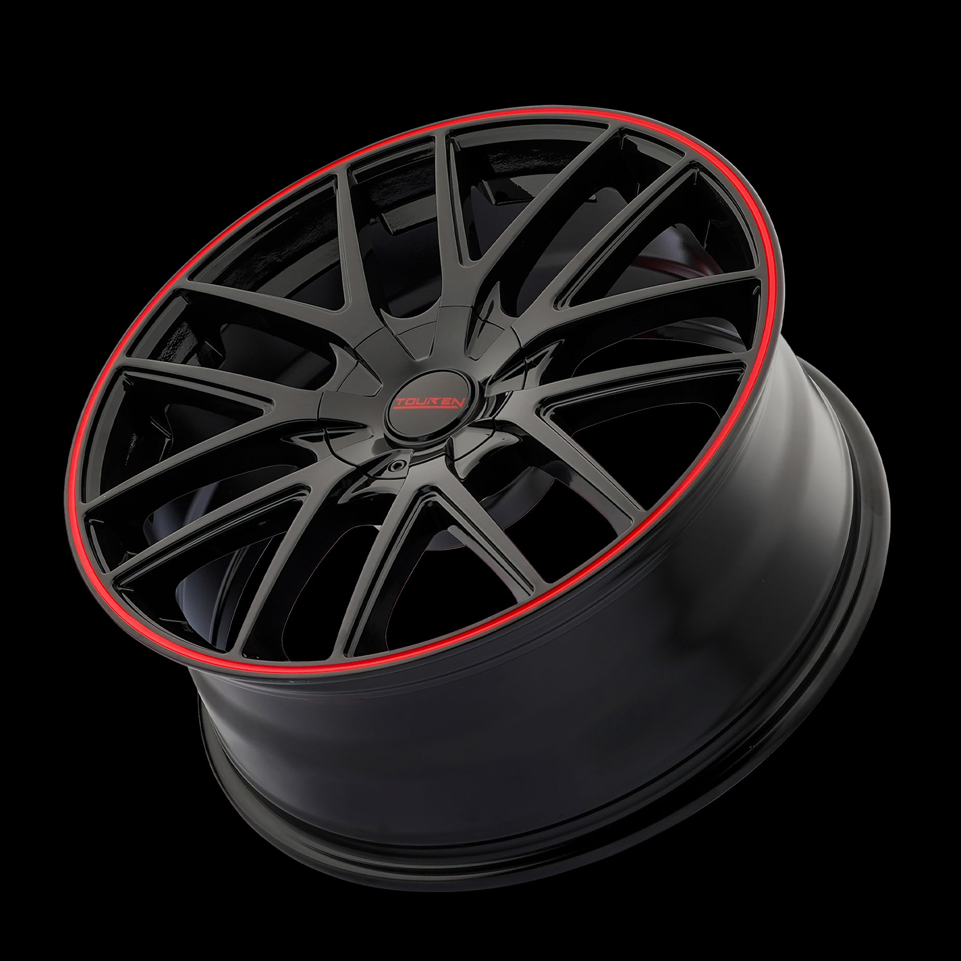 Touren TR60 3260 Gloss Black with Red Ring