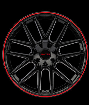Touren TR60 3260 Gloss Black with Red Ring