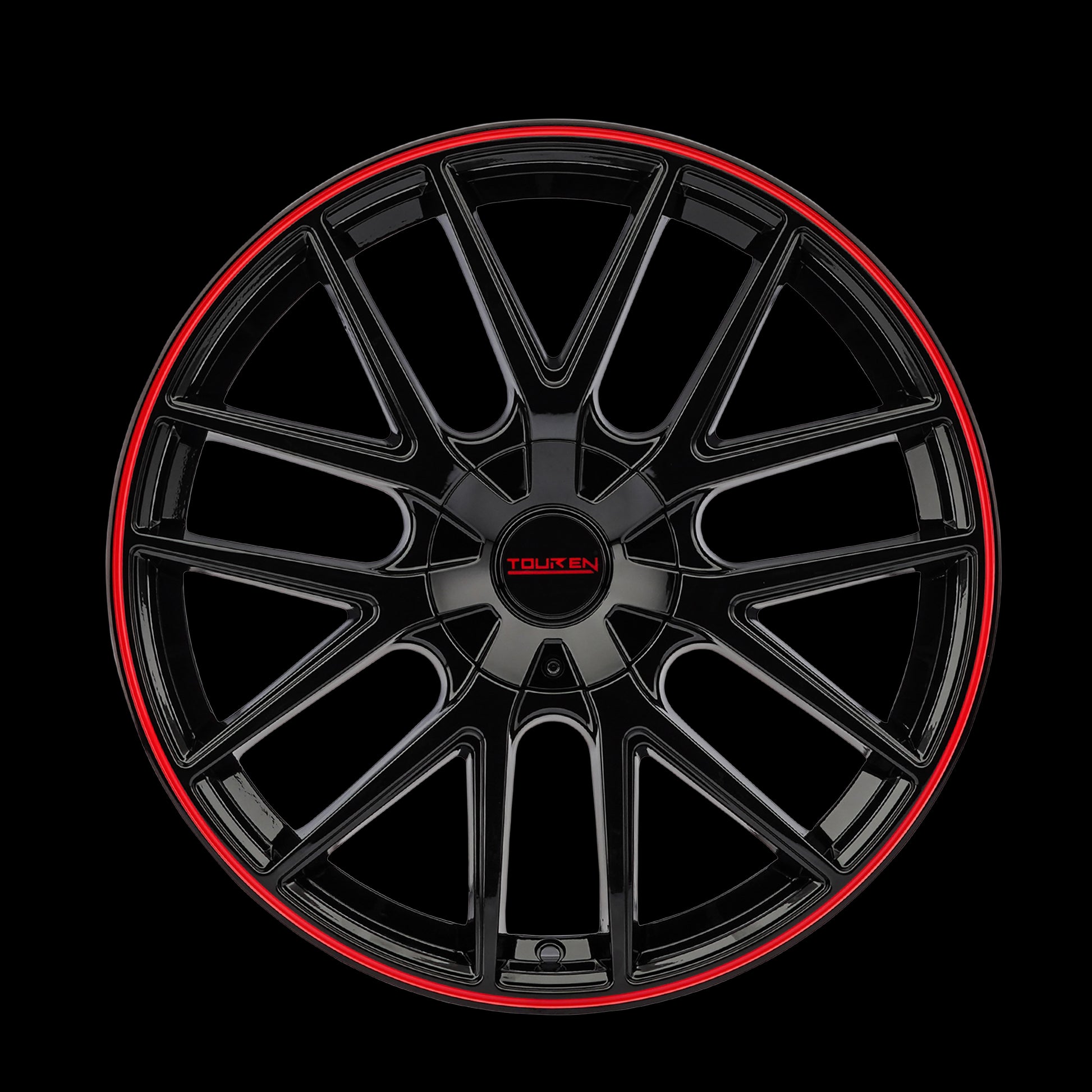 Touren TR60 3260 Gloss Black with Red Ring