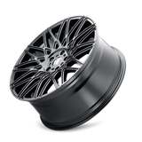 Touren TR78 18x8 +40 Gloss Black premium Euro wheel