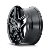Touren TR79 3279 20x9 gloss black premium Euro wheel 5x112