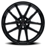 Touren TR94 18x8 Gloss Black premium Euro wheel