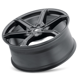 Mazzi Stilts 371 24x9.5 +18 Matte Black premium aftermarket wheel