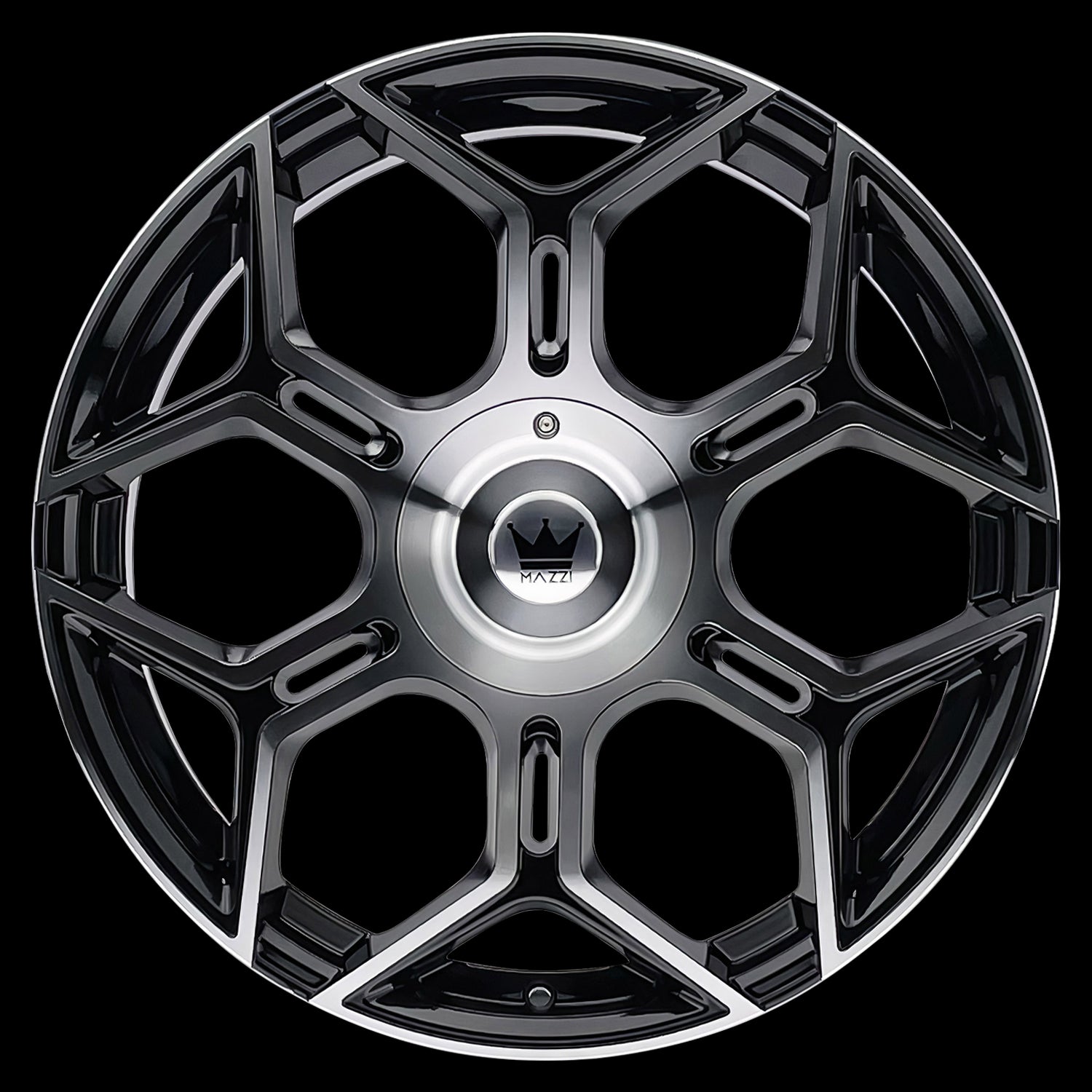 Mazzi LIBRA 379 Gloss Black Machined
