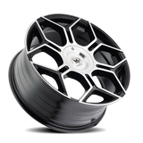 Mazzi Libra 379 20x8.5 Gloss Black Machined premium Euro wheel