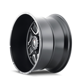 American Truxx SWEEP AT1900 Satin Black Milled
