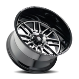 American Truxx RESTLESS AT1915 Gloss Black Machined