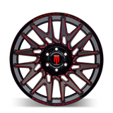 American Truxx EVOLUTION AT1919 Gloss Black Prizm Red