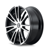 Kraze Spectra KR183 18x8 Gloss Black Machined 5x110 5x127 premium Euro wheel