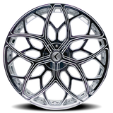 Kraze Ricochet KR184 22x8.5 chrome premium aftermarket wheel