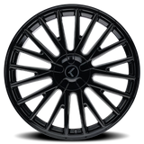 Kraze Double Down KR185 22x8.5 +38 Gloss Black premium Euro wheel