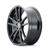 Kraze Lusso KR190 18x8 Gloss Black premium Euro wheel