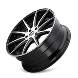 Kraze Cosmos KR194 20x8.5 Gloss Black Machined premium Euro wheel