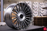Vossen HF-8 22x9 EMC finish premium Euro wheel 5x114.3