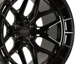 Vossen HFX-1 20x9.5 +15 Gloss Black premium truck SUV wheel