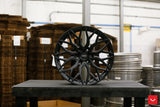 Vossen HF6-3 20x9.5 Satin Black Rotary Forged premium truck wheel