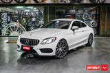 Vossen HF-2 19x8.5 +30 Brushed Gloss Black premium Euro wheel