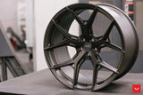Vossen HF-5 19x8.5 +30 Matte Gunmetal Rotary Forged premium Euro wheel