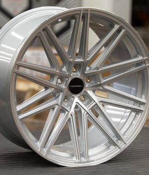 Vossen CV10 Silver Polished
