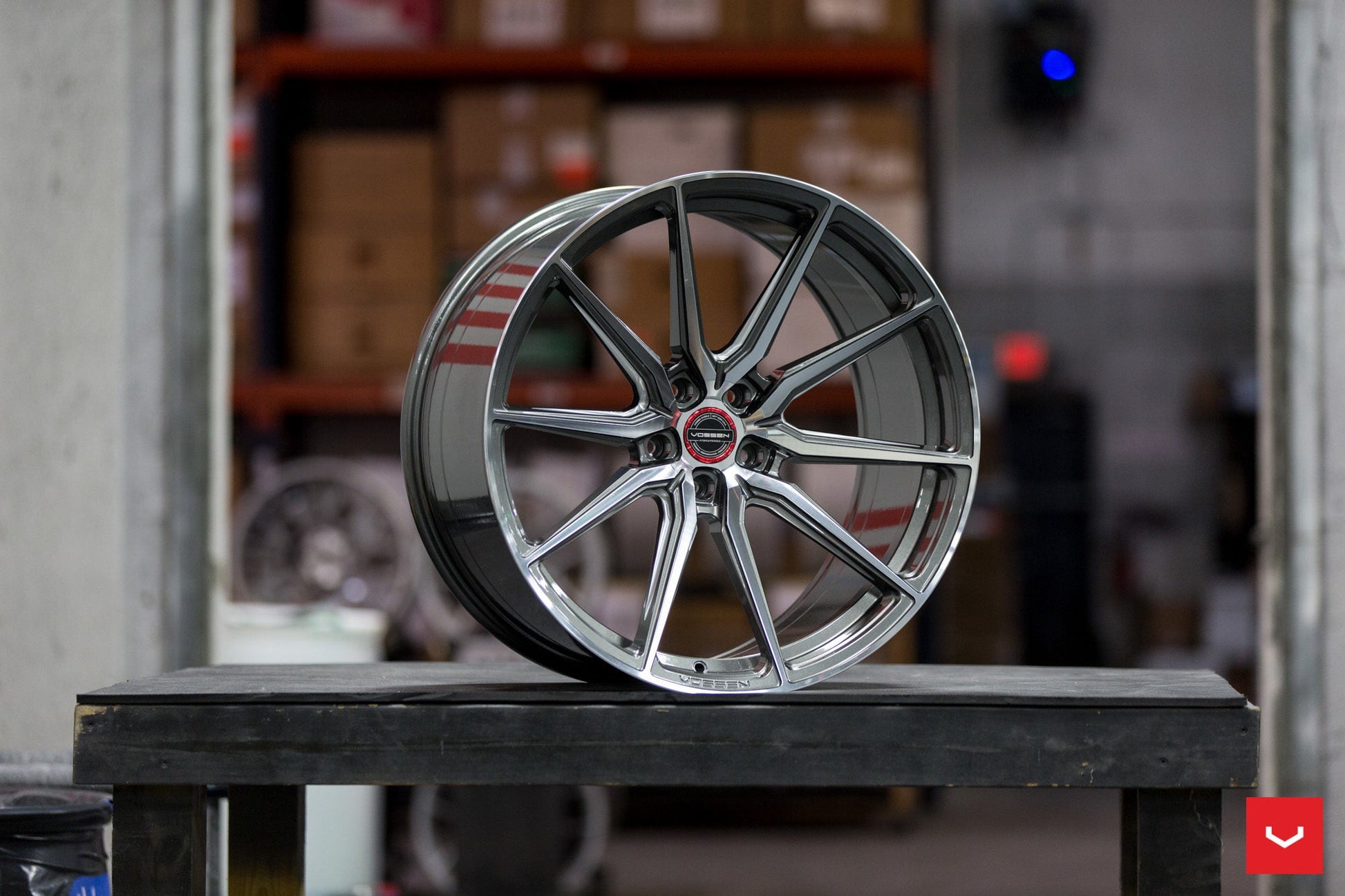 Vossen HF-3 Gloss Graphite Polished