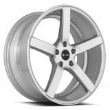 Vors TR5 19x8.5 +35 Silver Machine Face premium wheel