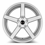 Vors TR5 19x8.5 +35 Silver Machine Face premium wheel