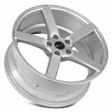 Vors TR5 19x8.5 +35 Silver Machine Face premium wheel