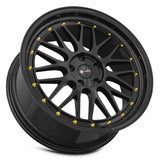 Vors VR8 All Black Gold Rivet
