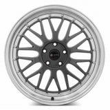Vors VR8 Hyper Black Machine Lip Chrome Rivet
