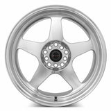 Vors SP1 19x8.5 +35 Silver Machine Face Lip premium Euro wheel
